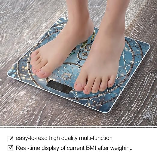 Dream Catcher Scale for Body Weight Smart Scales Digital Bathroom Scale High Precision Weighing Scales with Large Display Weighing Machine for People
