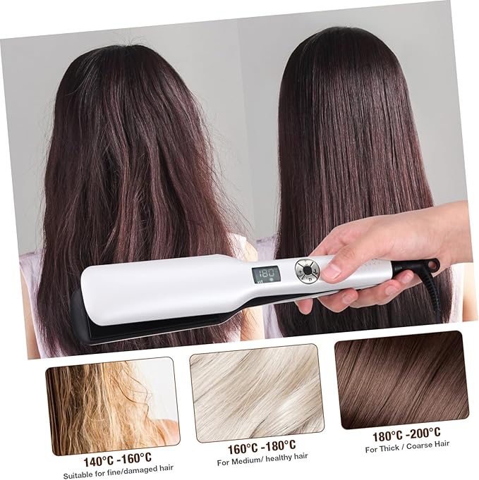 LIFKOME Hair Straightener Curler Flat Iron Styling Tool Coated Plates Us Plug for Women Girls