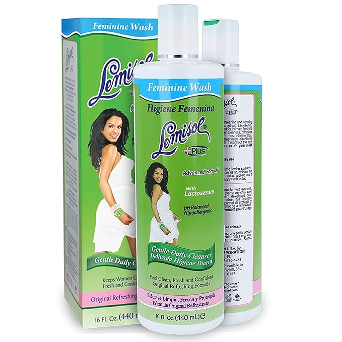Lemisol Plus Feminine Wash 16 oz (Pack of 4)