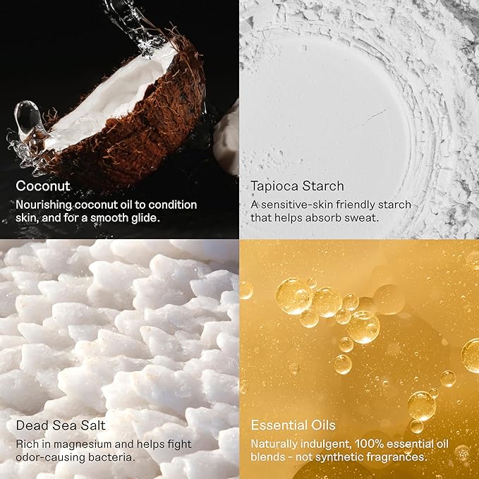 Each &amp Every Aluminum Free Deodorant for Women &amp Men - All Natural Deodorant for Sensitive Skin EWG Verified - Clean Baking Soda-Free Plant-Based Fragrance Lavender &amp Lemon 2.5oz