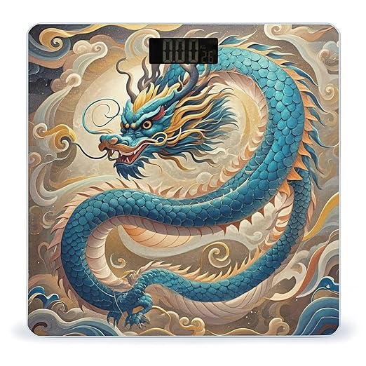Dragon Scale for Body Weight Smart Scales Digital Bathroom Scale High Precision Weighing Scales with Large Display Weighing Machine for People