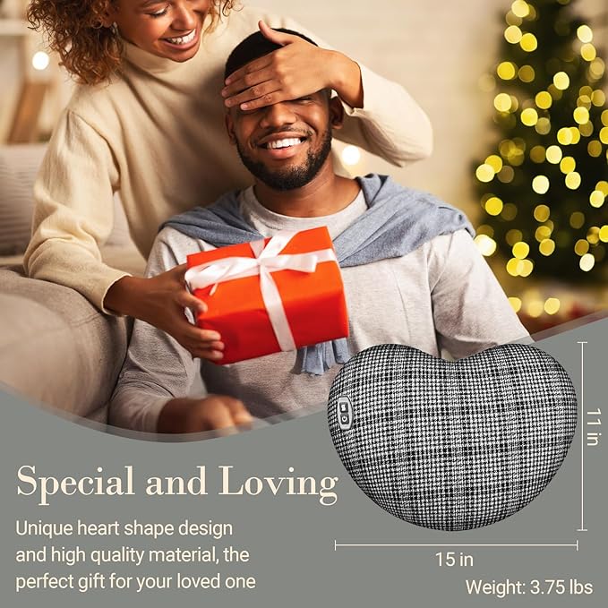 Back Massager Chair Pad Gifts for MenWomen