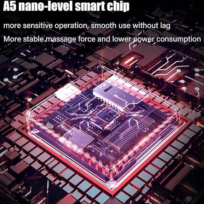 Vitality Magic Pro 2.0 Neck Massager2025 Upgraded 4-Head Magic Pro 2.0 Neck Massagewith 6 Vibration Modes &amp 15 Intensity LevelsPromote Muscle Relaxation (White)