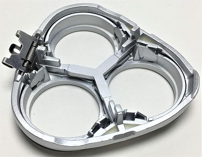 Shaver Razor Head Frame Holder Cover Replacement For Philips Norelco SmartTouch-XL HQ9190 HQ 9190XL 9190XLCC HQ9195 HQ 9195XL 9195XLCC HQ 9199 HQ 9199XL 9199XLCC Men's Beard New Silver