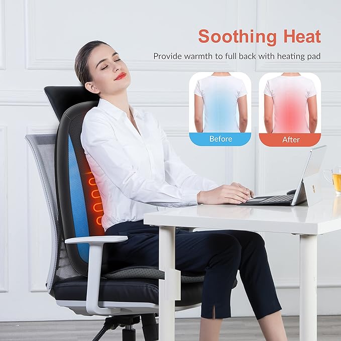 COMFIER Foot Massager Machine &amp Shiatsu Back Massager
