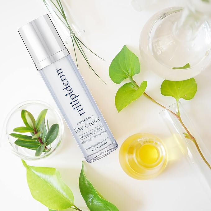 Trilipiderm Protective Day Crème SPF 30 2-Pack – Face Moisturizer with Sunscreen Daily Facial Moisturizer for Dry &amp Sensitive Skin Anti Aging Face Cream 1.7 oz Airless Pump Bottles