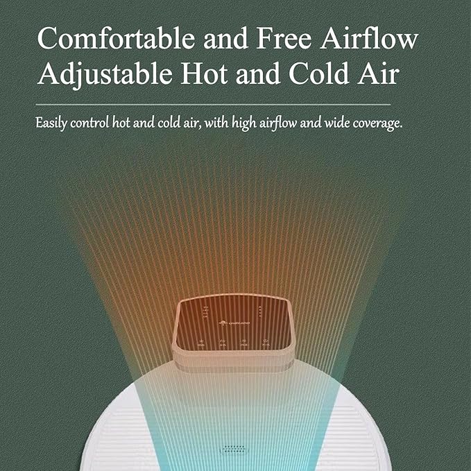2500W Body Care Dryer After Shower High Airflow Multiple Air Outlets Feet Touch Control Preheating Function Waterproof Non-Slip Base for Bathroom Home Daily Use