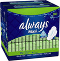 Always Maxi Long/Super with Wings Unscented Pads 90-Count