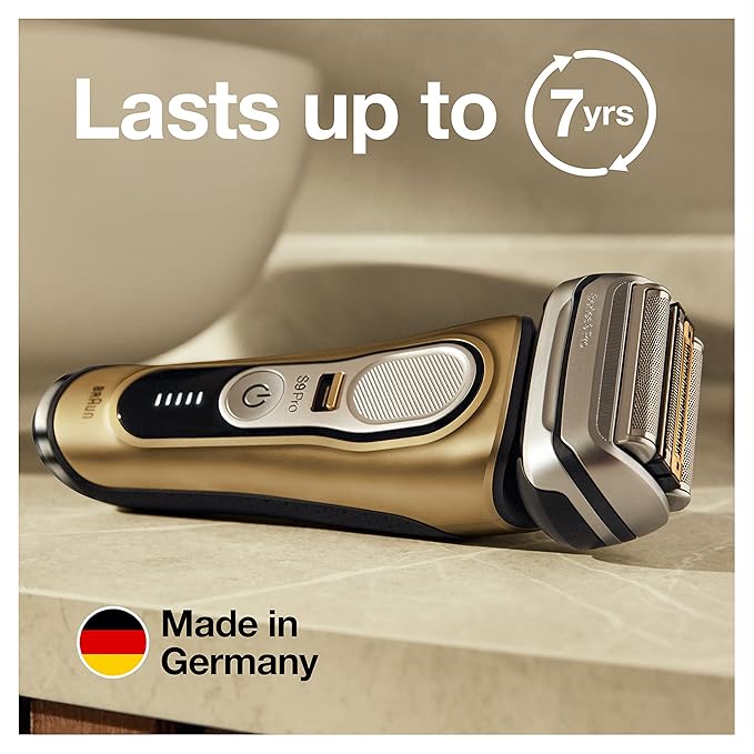 Braun Series 9 Pro 9419s Electric Shaver for Men Wet &amp Dry Razor Shaving Kit with 4+1 Head with ProLift Trimmer