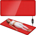 Full Body Red Light Therapy Mat 2in1 LEDs (660nm&amp 850nm) Red Light Therapy Blanket 76.8” x 33.4” Premium Material Adjustable Timer &amp Intensity