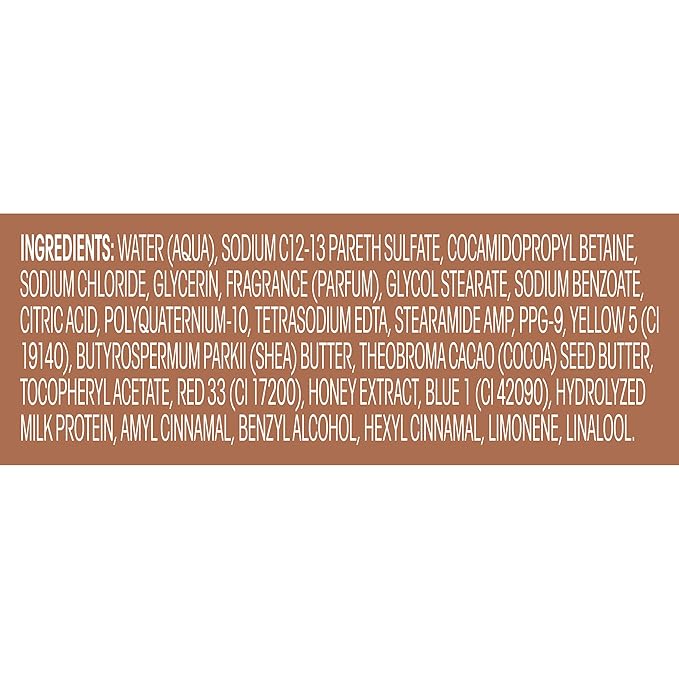 Suave Moisturizing Body Wash Cocoa Butter and Shea with Vitamin E Extract No Parabens No Phtahaltes 18 Oz (Pack of 12)