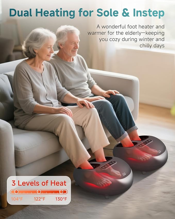 Snailax Full Body Massage Mat and Foot Massager Bundle