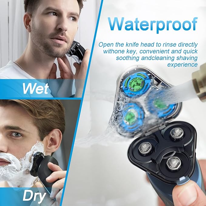 Rotating electric shaver blade razor replacement blade HQ9 replacement blade series replacement blade head HQ9070 HQ9080 HQ8240/8260 PT920 8140XL 8170XLHQ9 replacement replacement 3 blades