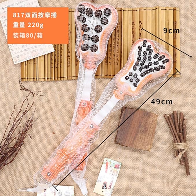芭蕉型按摩锤 Manual Body Massage Hammer 双面锤头可伸缩可伸缩按摩健身器材 HomeOffice Body Electric Massagers