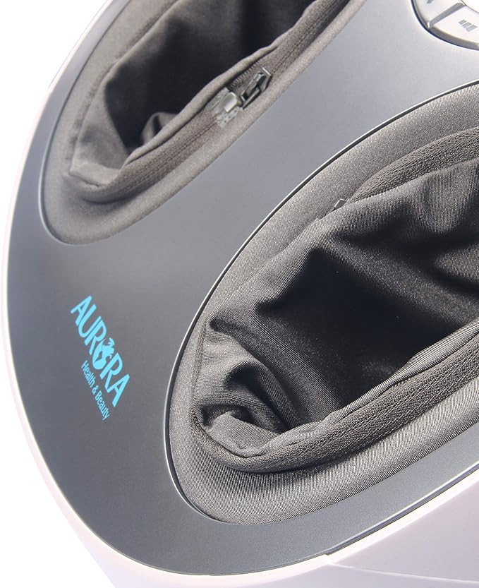 Aurora Health &amp Beauty Shiatsu Air Compression Deep Kneading Foot Massager with Heat Therapy