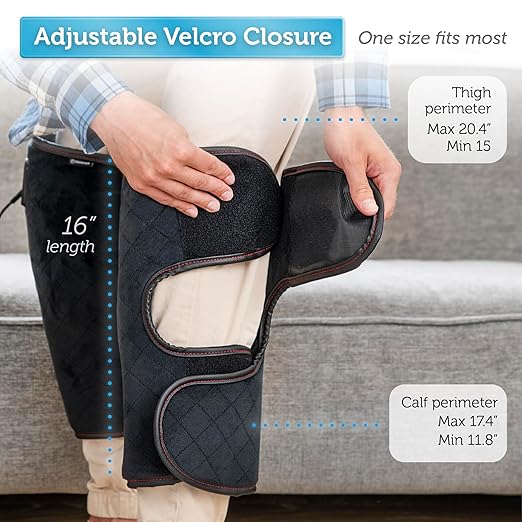 COMFIER Knee MassagerHeating Pad for KneeKnee Heating Pad for Pain Relief with 2 Heat LevelsKnee Warmer with Auto Shut-Off
