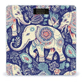 Boho Elephant Smart Scale for Body Weight Accurate Bathroom Scale with LED Display Digital Weight Scales Weighing Machine High Precision Scales for Bath Home