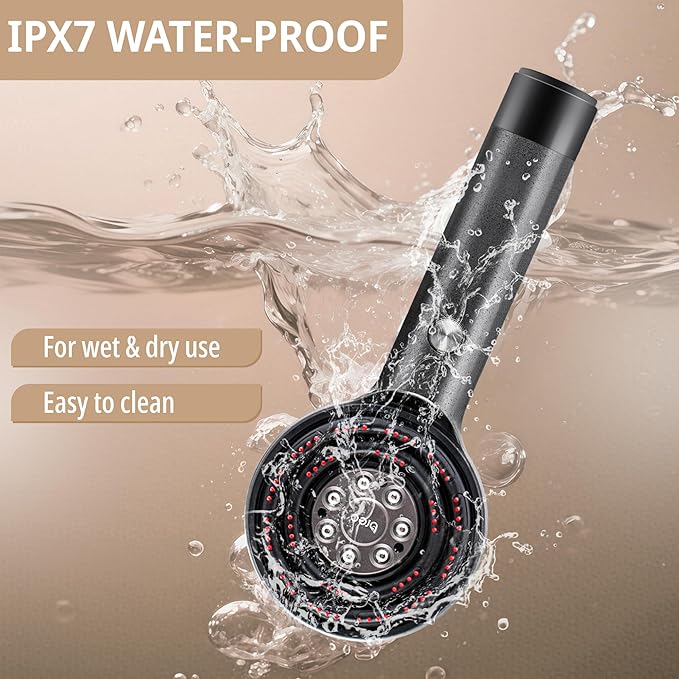 Breo Scalp 3L Laser Hair Growth Comb with 650nm Infrared Technology 360° Scalp Massager Waterproof Design Effective Scalp Stimulation and Hair Regrowth