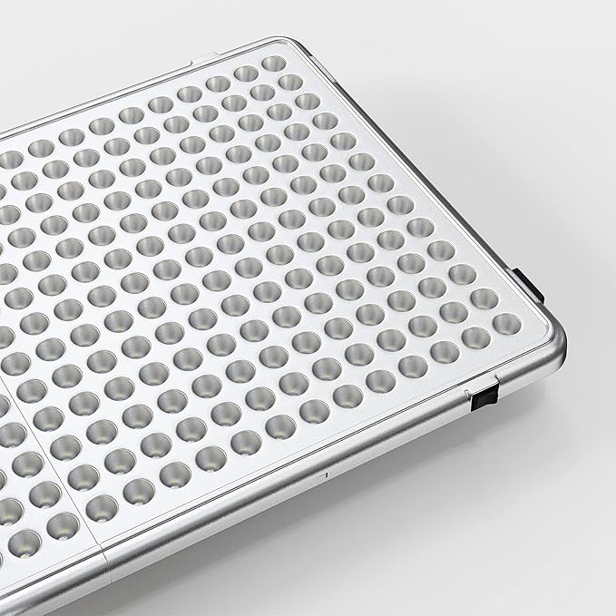 Red Light Therapy 338 LEDs Deep Red 660nm Red Light Therapy Device for Body Face for Pain Relief Skin Health Anti-Aging