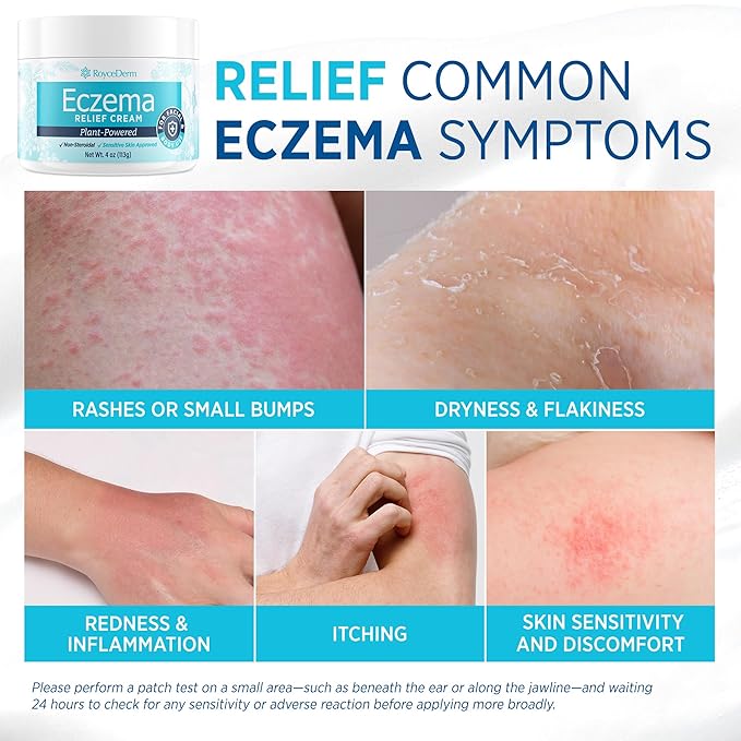 Roycederm Body Wash for Men and Eczema Relief Cream for Face &amp Body