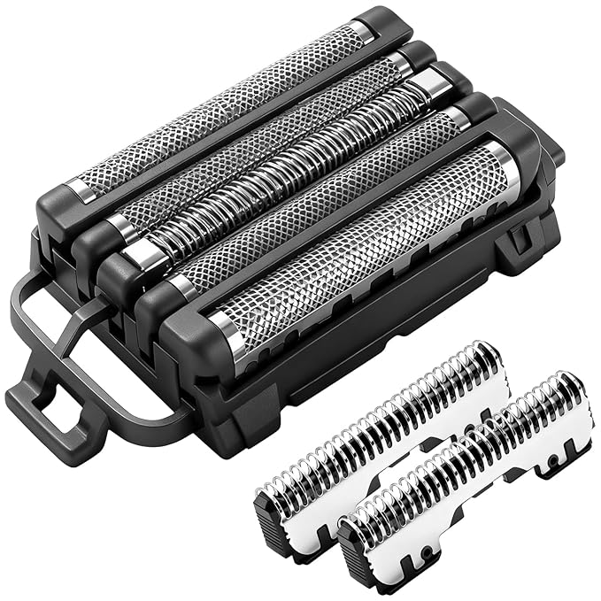 WES9032P Shaver Replacement Outer Foil and Inner Blade Set - Compatible with Panasonic ARC5 5-Blade Shavers (ES-LV97-K ES-LV67-K ES-LV95-S ES-LV65-S)
