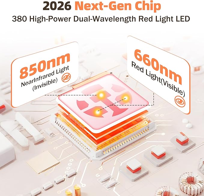 Red Light Therapy Mat for Full Body High-Density LED Infrared Light with 5 Intensity Levels 9 Auto-Shutoff Timer Settings Handheld Controller Gifts for Athletes Office Workers Women Men