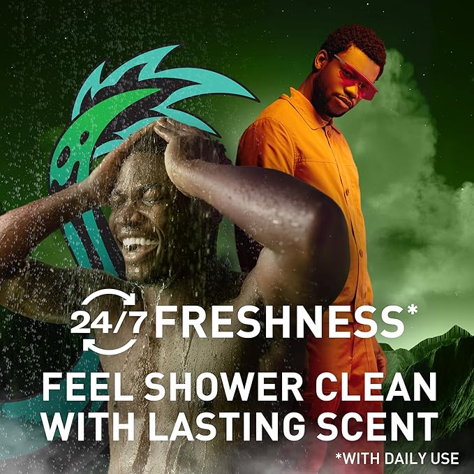 Old Spice Cleansing Body Wash for Men 3X Defense 24/7 Shower Fresh with Lasting Scent 2-in-1 Body &amp Face Wash Dragonblast Scent 24 oz (Pack of 4)