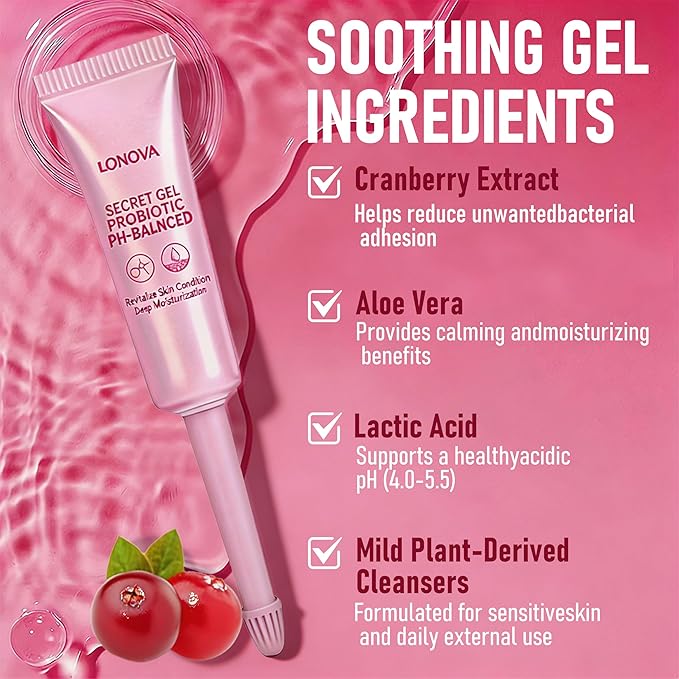 Intimate Care Essence Gel Firming &amp Hydrating pH Balancing Moisturizing Cream for Women Gentle &amp Soothing Formula 5g x 14 Tubes (2-Pack)