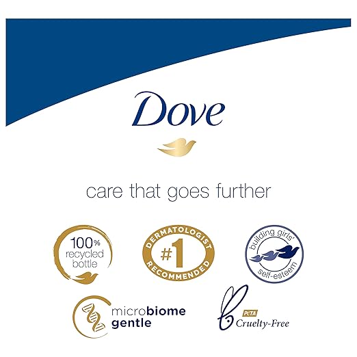 Dove Body Wash Instantly Reveals Visibly Smoother Skin Gentle Exfoliating Effectively Washes Away Bacteria While Nourishing Your Skin 22 oz 2 Count