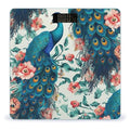Beautiful Peacock Flowers Scale for Body Weight High Precision Digital Weight Scales with LCD Display Anti-Slip Sturdy Slim Tempered Glass Bathroom Scale for Home Use