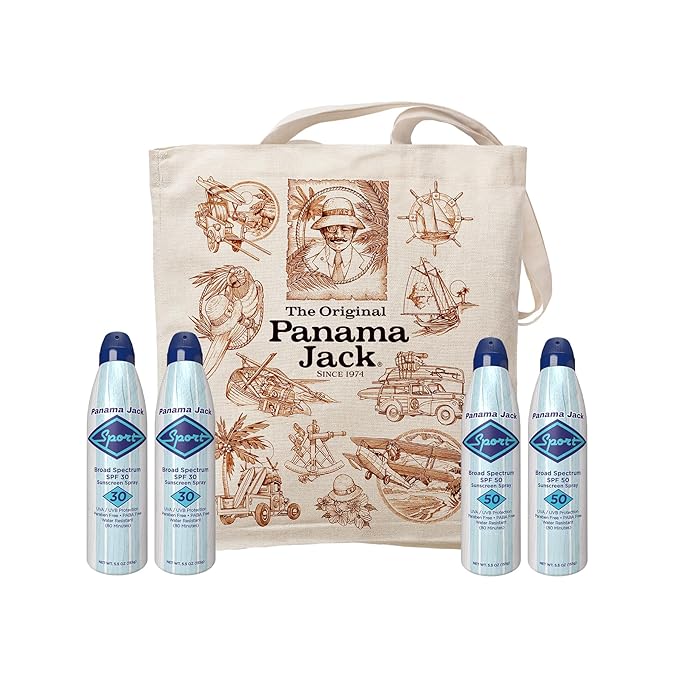 Panama Jack Sunscreen Packs - The perfect Sunscreens and Skin Care for every Occasion (Total Sport)