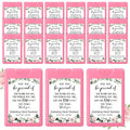 24 Pack Travel Size Hand Sanitizer Spray Bulk Employee Appreciation Week Gift Mini Motivational Thank You Gift Hydrating Pocket Sprays Gifts for International Women Day Gifts(PinkThank You)