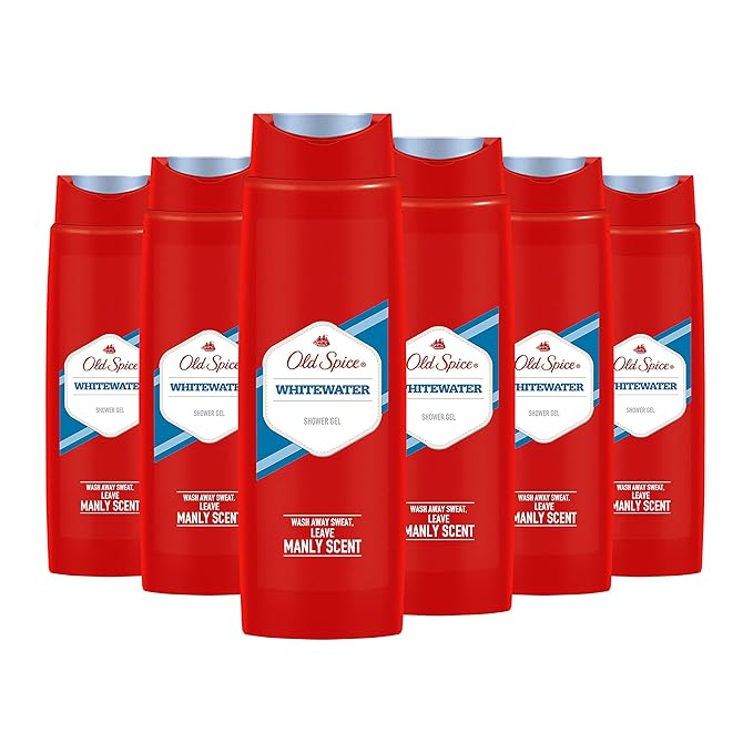 Old Spice Whitewater Shower Gel case of 6