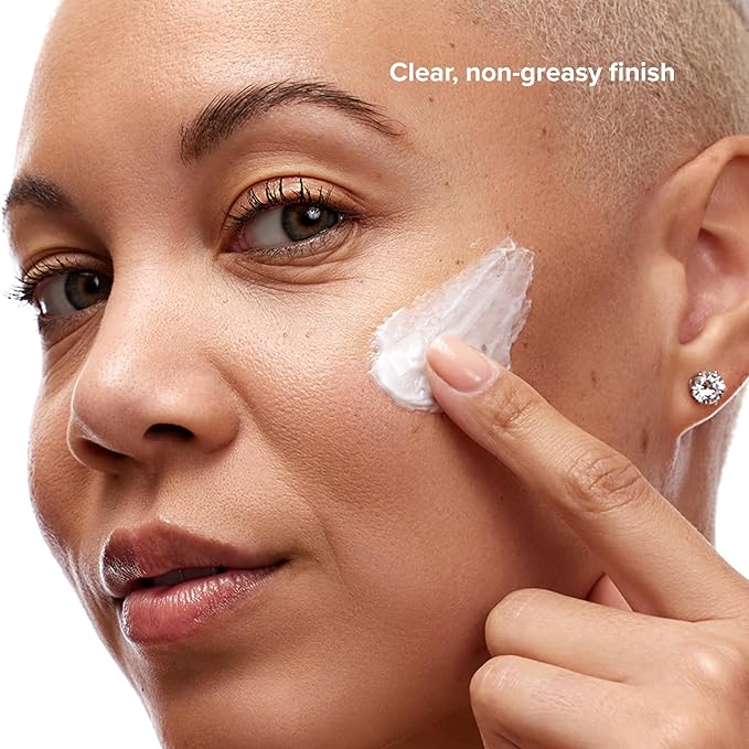 DRMTLGY Anti Aging Clear Face Sunscreen and Facial Moisturizer with Broad Spectrum SPF 45. Oil Free Zinc Oxide Sunscreen For Sensitive Skin and Acne Prone Skin. 1.7 oz 2 pack