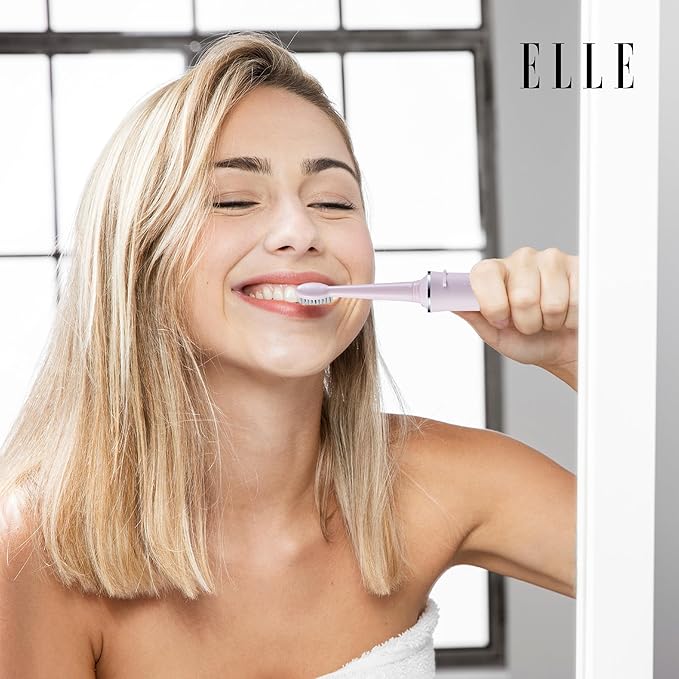 Elle - Lithium Sonic Electric Toothbrush Powerful Cleaning (Pink)