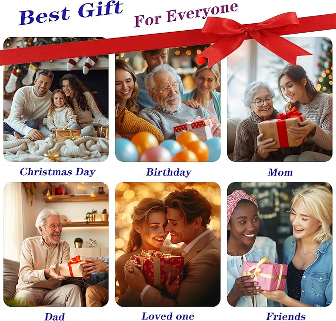 Shiatsu Neck and Back Massager with Heat Electric Deep Tissue Kneading Neck and Shoulder Massage Best Gifts for Women Men Mom Dad Mothers Fathers Day Birthday Gift (NOT Cordless)