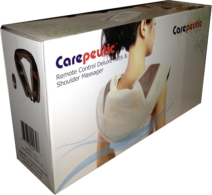 Carepeutic Remote Control Deluxe Neck and Shoulder Percussion Massager