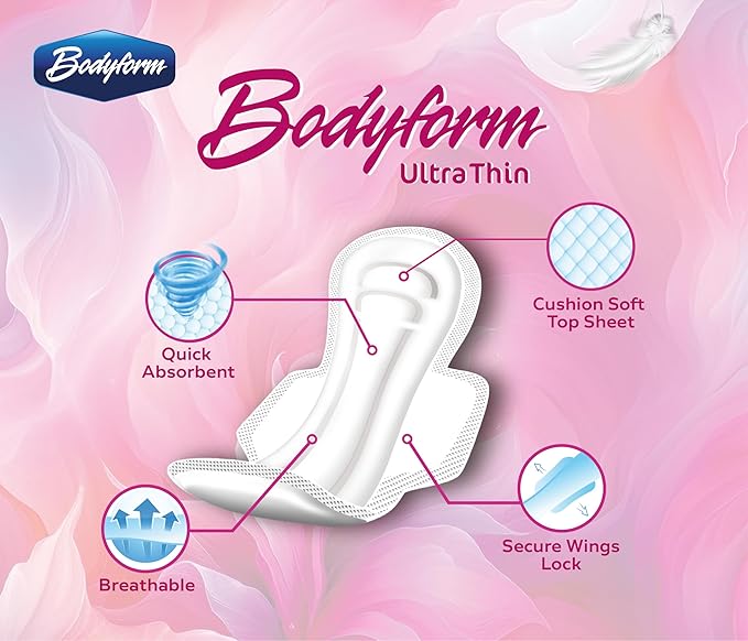 [288 Count] Ultra-Thin Pads with Wings 4 Count (Pack of 72) | Individually Wrapped Compact Discreet Feminine Hygiene Pads for Travel Emergency Kits Giveaways Convenience Use &amp Retail Sales