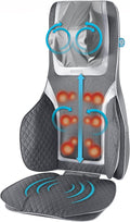 Homedics Gentle Touch Gel Deluxe Shiatsu Neck Shoulder and Back Massage Cushion with Heat