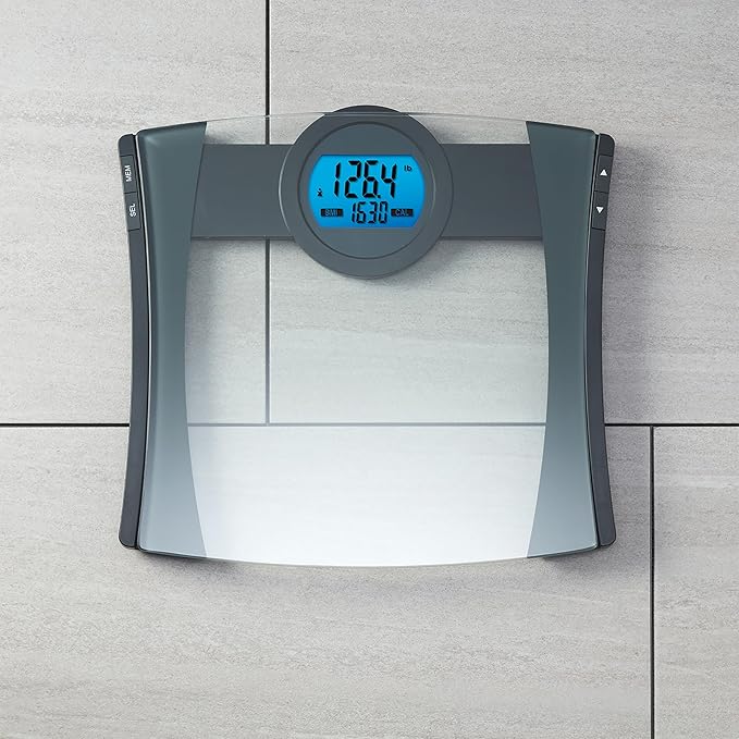 Eat Smart Precision CalPal Digtal Bathroom Scale with BMI and Calorie Intake 440 Pound Capacity