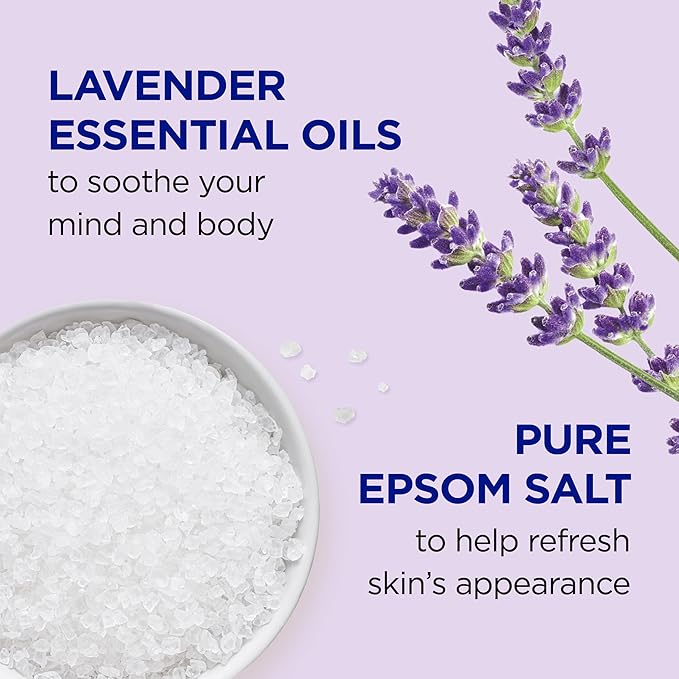 Dr Teal's Body Wash &amp Foaming Bath Bundle with Epsom Salt Eucalyptus &amp Spearmint and Lavender Scents 24 fl oz &amp 34 fl oz (2 Packs)