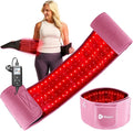 Lifepro Red Light Therapy Belt – Infrared Red Light Therapy for Body Back Pain and Shoulder - 660nm &amp 850nm Near Infrared Heating Pad – Adjustable &amp Portable for Wellness &amp Relaxation
