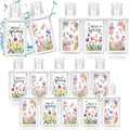 50 Pcs Hello Spring Mini Hand Sanitizers Bulk 1fl oz Travel Size Portable Tulip Flower Scented Hand Soap Gifts Small Spring Hand Sanitizer for Nurse Coworker Teacher Office Gifts