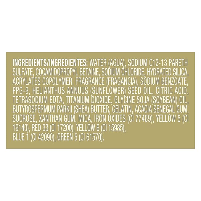 Caress Exfoliating Body Wash for Everyday Use Shea Butter &amp Brown Sugar 18 oz (Pack of 3)