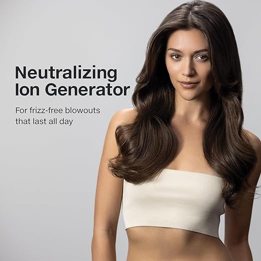 Paul Mitchell Dry Lightweight Professional Hair Dryer Multiple Heat + Speed Settings For Salon-Level Blowouts