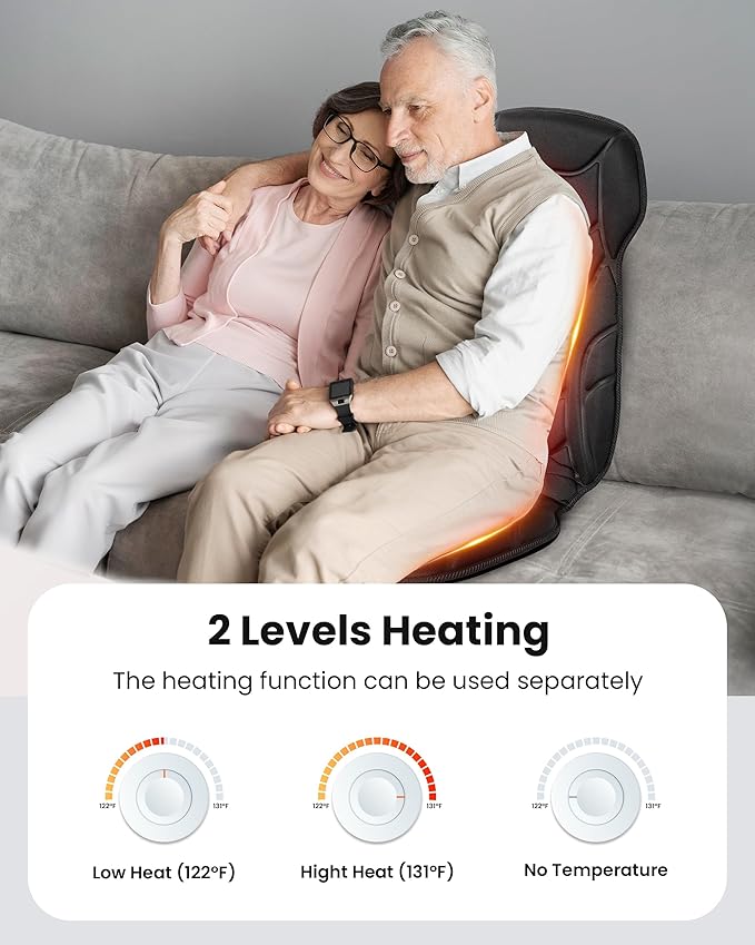 COMFIER Massage Seat Cushion &amp Neck Shoulder Massager