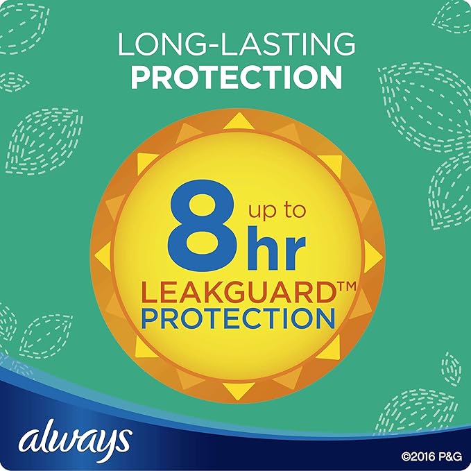 Always Ultra Thin Regular Pads With Wings Unscented 96 Count