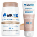 Waxhead Tinted Sunscreen for Face | Zinc Oxide Mineral SPF Stick | Zinc-Based Protection