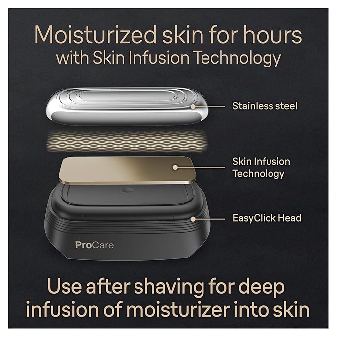 Braun Series 9 Pro 9487cc Electric Razor for Men Wet &amp Dry Rechargeable Electric Shaver with Clean &amp Charge Station and ProCare Attachment Holiday Gifts for Men