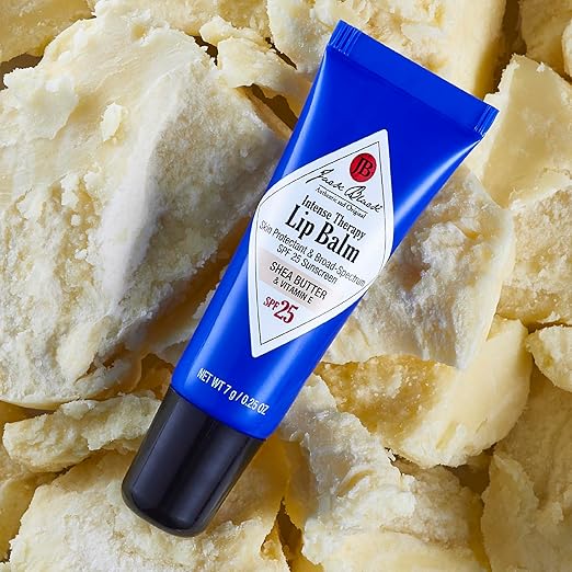 Jack Black Intense Therapy Lip Balm 0.25-Oz. – SPF 25 Sun Protection Lip Moisturizer Hydrating Lip Balm with SPF Lip Sunscreen